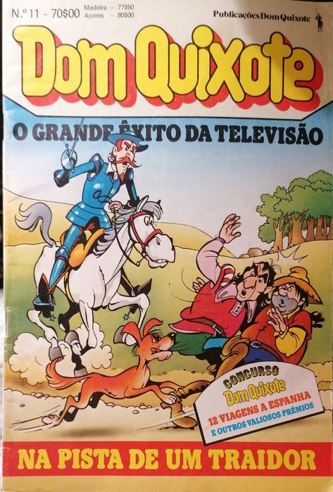 Dom Quixote (Anos 80) – Estado Impecável
