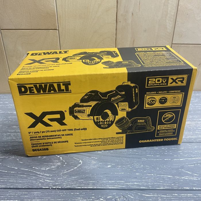 Інструмент для відрізання DEWALT DCS438 20V MAX XR