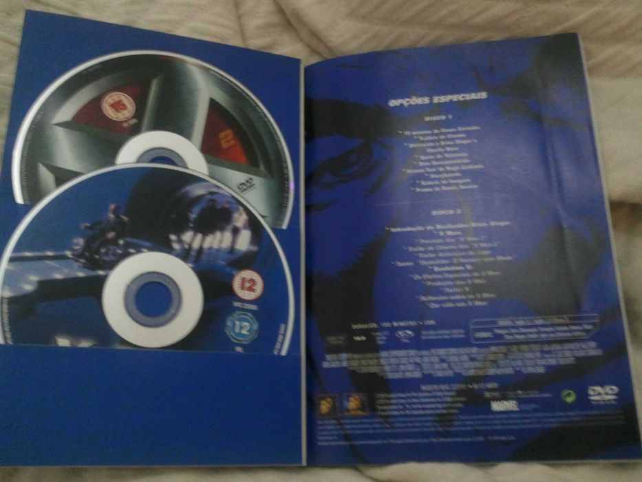 X-Men 1 e 2 Edição colecionador 2 DVDs cada (Comic Book)