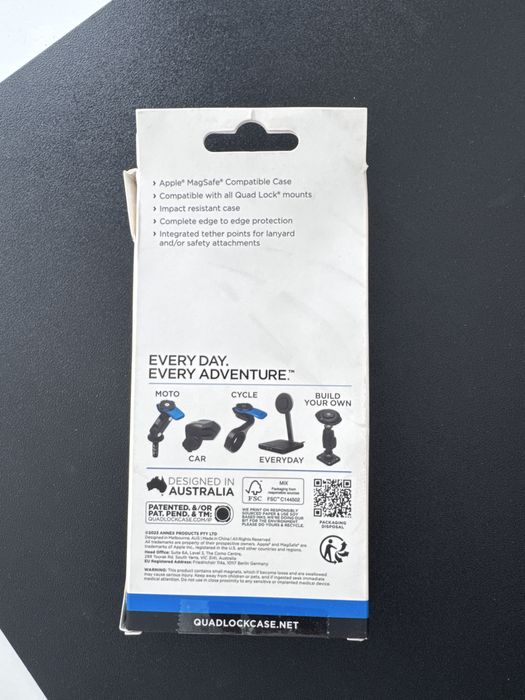 Capa quadlock MagSafe iphone 15 pro max