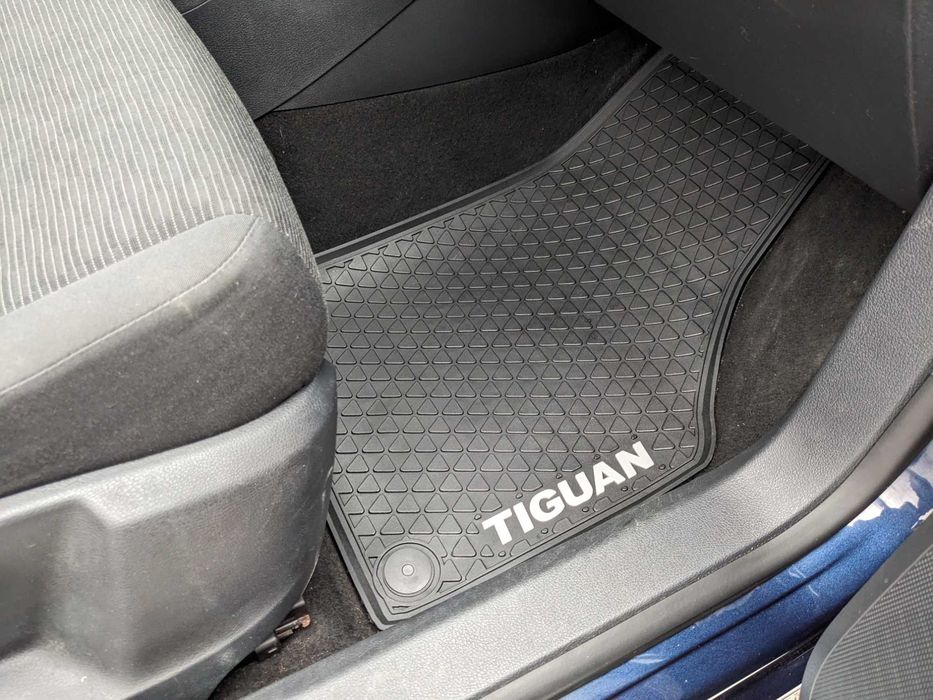 Гумові килимки в салон VW Tiguan ФВ Тігуан коврики резиновые ФВ Тигуан 2007-2016