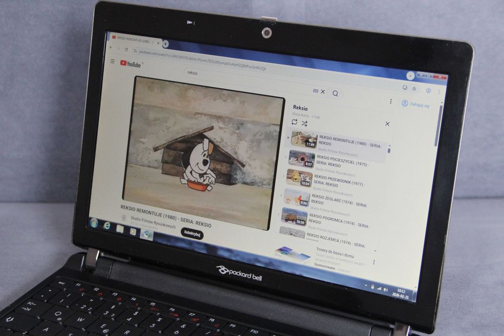 Packard Bell ZA3 mały laptop stan idealny