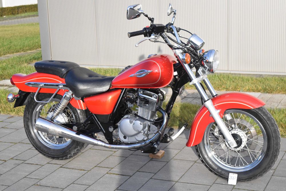 Suzuki GZ 125 Marauder oryginalny lakier, stelaż, na kategorię B***
