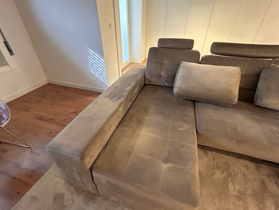 Sofá modular grande em U