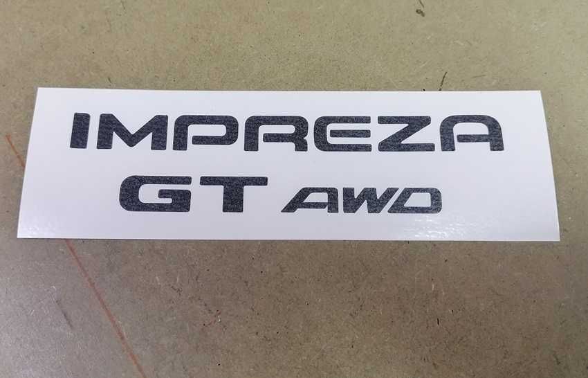 Autocolantes/Stickers Subaru Impreza GT AWD / 4WD