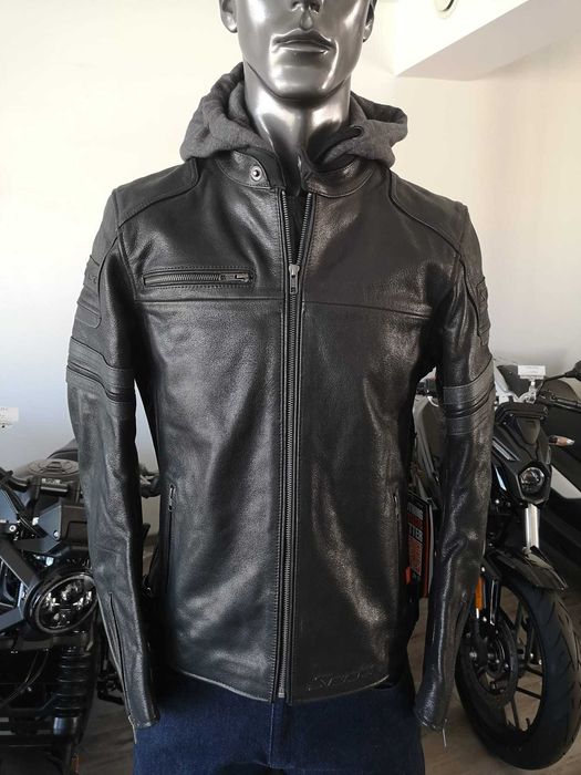 Kurtka skórzana Seca Hornet II rozm. L, XL, 2XL, 3XL black czarna