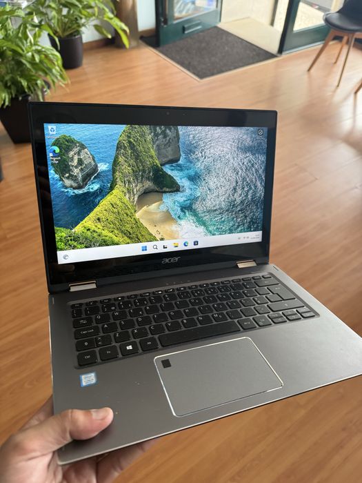 Acer Spin 5 SP513-53N – Conversível 2 em 1 - Bateria nova