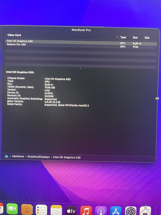 Macbook Pro 15’’ i7 2,6GHz 1Tb 16Gb - ler