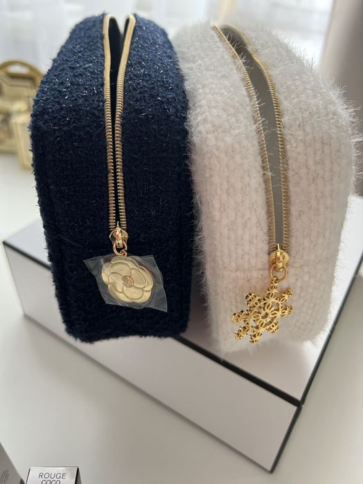 CHANEL крем для рук лак для нігтів бальзам для губ косметичка