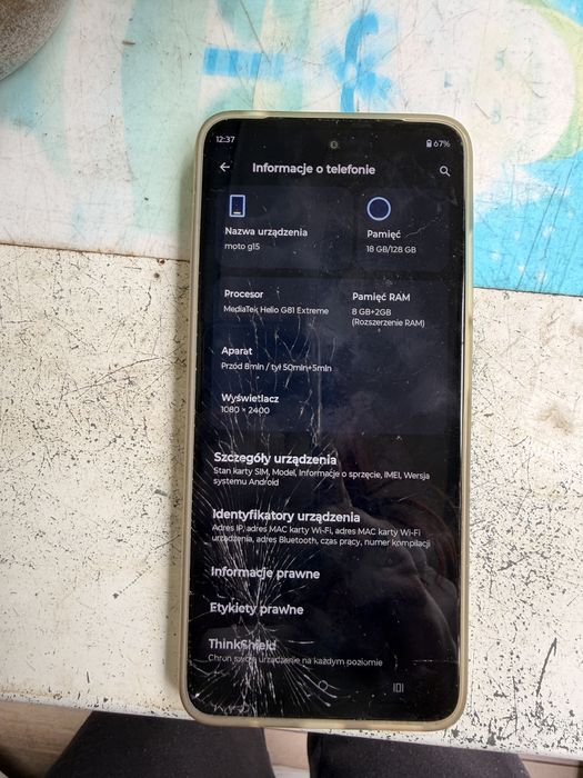 Sprzedam Moto G15