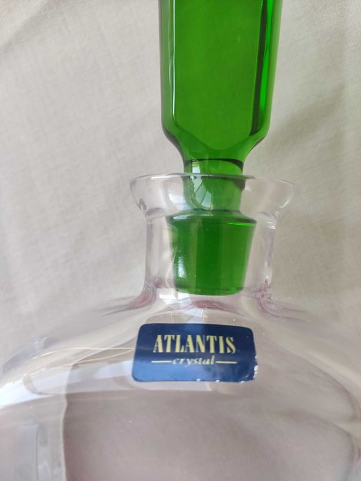 Garrafa de cristal atlantis