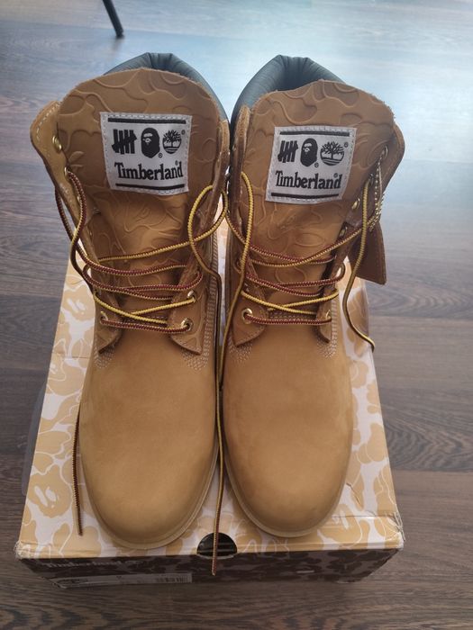 Timberland 6" Premium BAPE x Undefeated Limited Edition