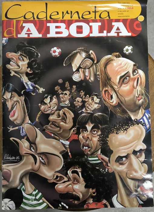 Caderneta  Futebol Cromos