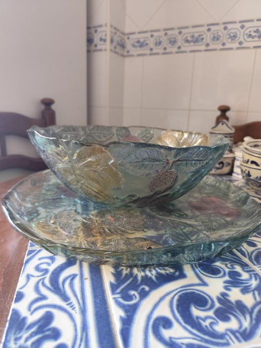 Conjunto Taça e prato