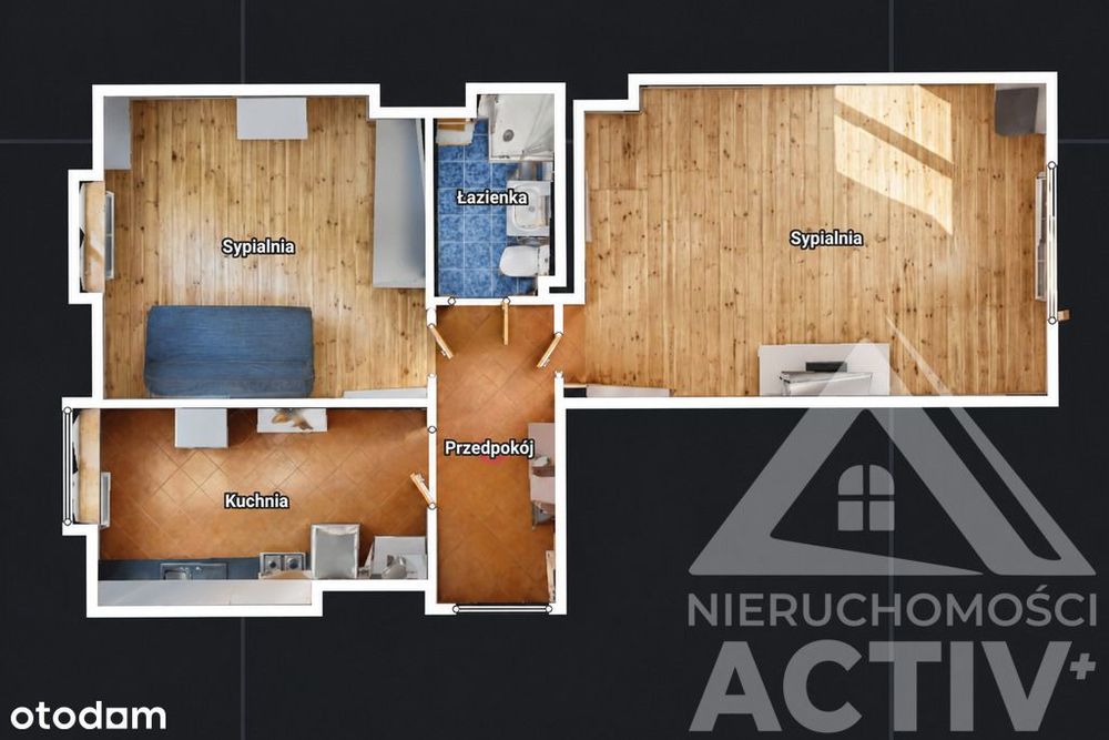 Mieszkanie 52,5 m² | rozkładowe | lokalizacja