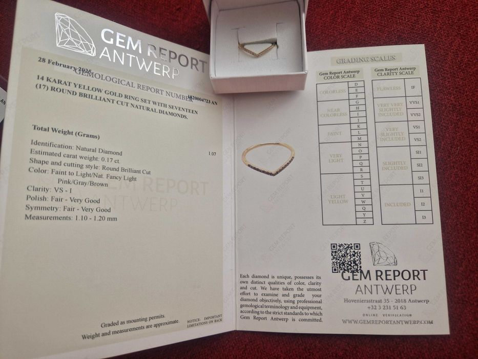 Anel Ouro com Diamantes