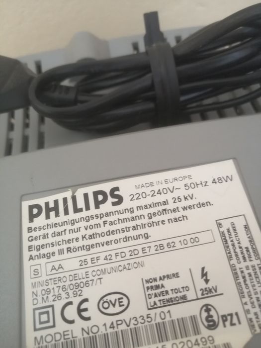 TV philips 14pv335/01 Combo VHS do Naprawy.