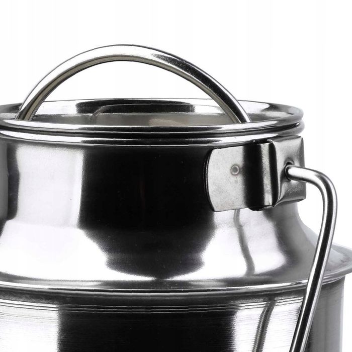 kanka pojemnik bańka na mleko emal. 2l made in ue