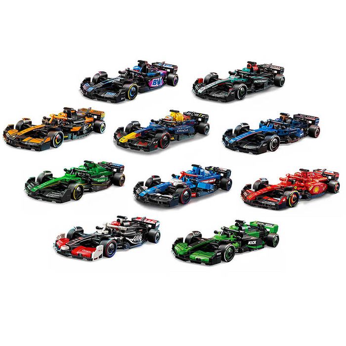 Конструктор Speed Champion f1 набір 10 в 1 формула 1 2601 деталь