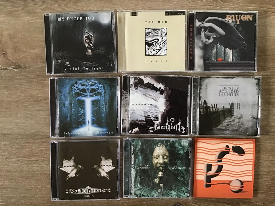 CDs metal , gótico, rock, letra L+ M todos a 2€