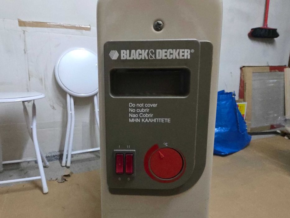 Aquecedor óleo Black&Decker 2500W