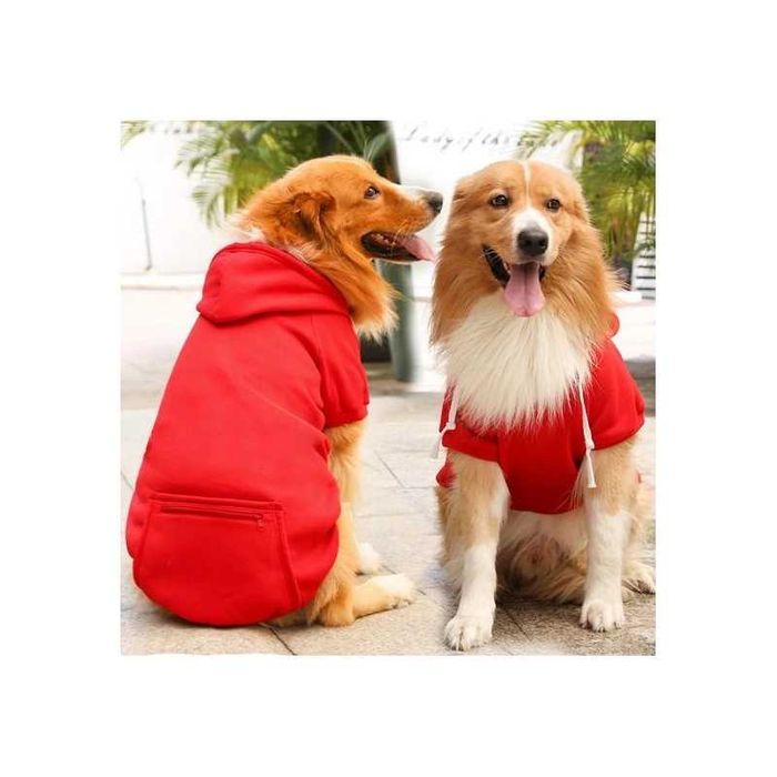 2 x BLUZA dla psa dresowa z kapturem ubranko XL