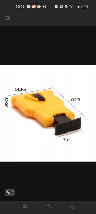 Ostrzałka osełka pilnik do łańcucha piły pilarki spalinowej