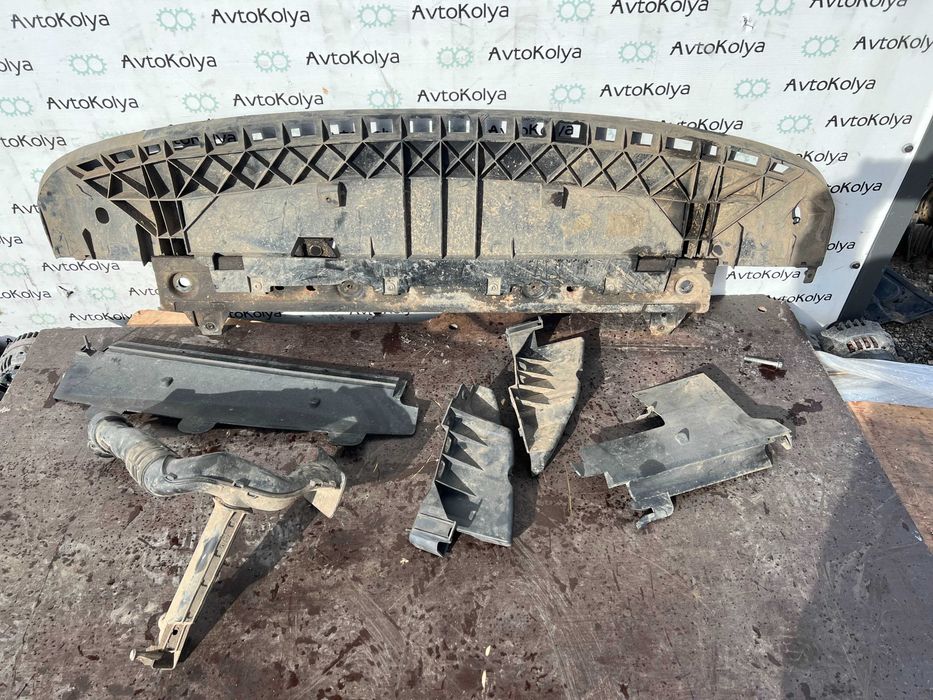 Renault Kangoo 08-16 Капот бампер Фара радіатор Рено Канго Комплект