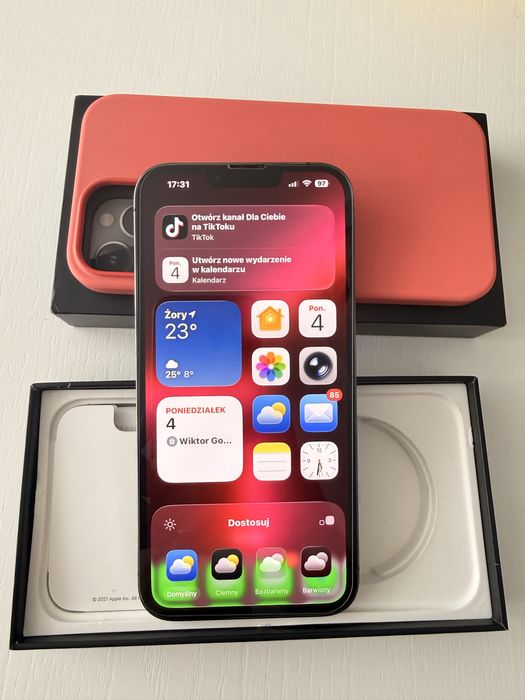 Sprzedam iPhone 13 Pro Max  128 GB (nowa bateria 100%)