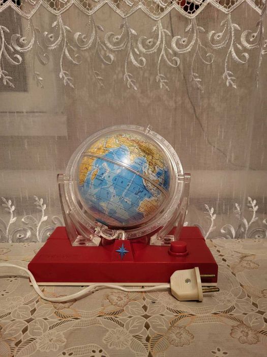 Раритетний глобус ОРЕОЛ з підсвіткою