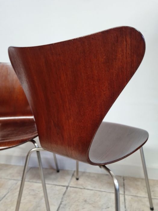 Krzesło proj.Arne Jacobsen model 3107 Fritz Hansen,mid century,vintage