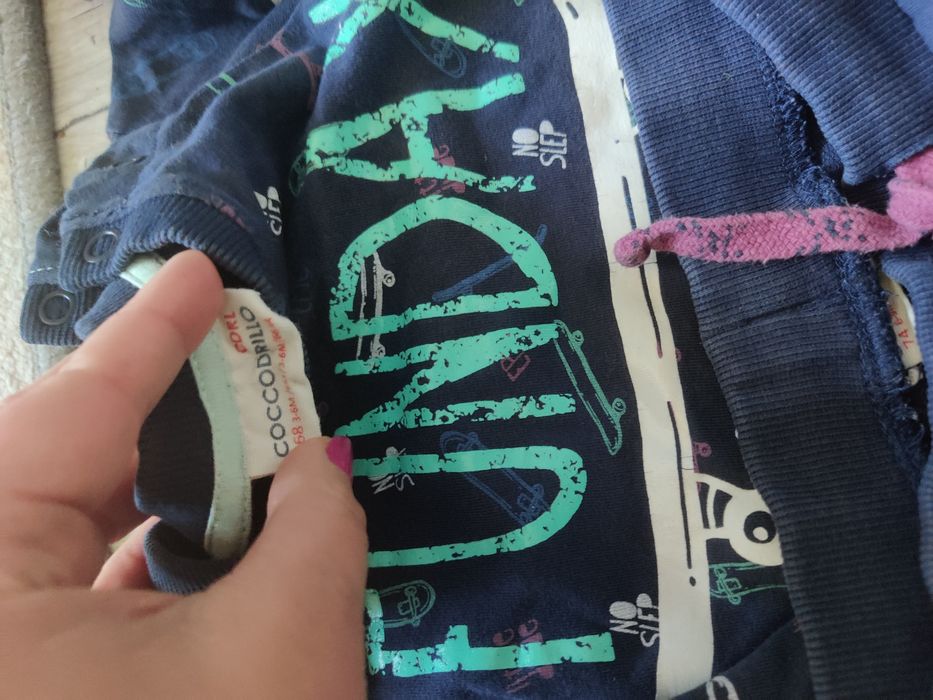 Zestaw koszulki spodnie rozmiar 74 /68 h&m smyk