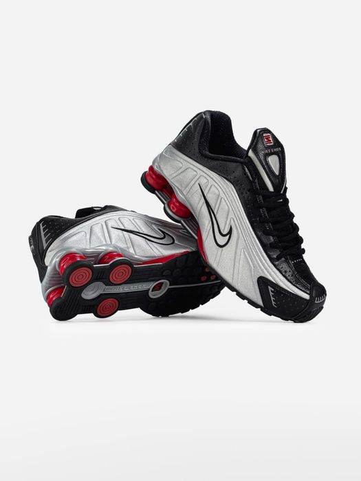 БЕЗ ПЕРЕДПЛАТ‼️36-45 Nike Shox R4 Black / Mettalic silver TL v5 air