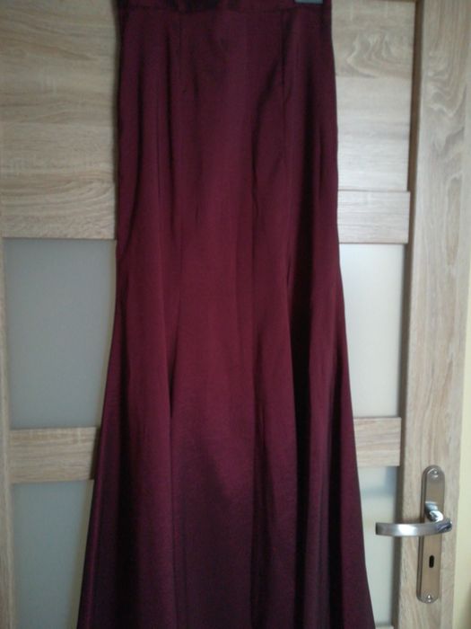 Sukienka 34 bordo WESELE