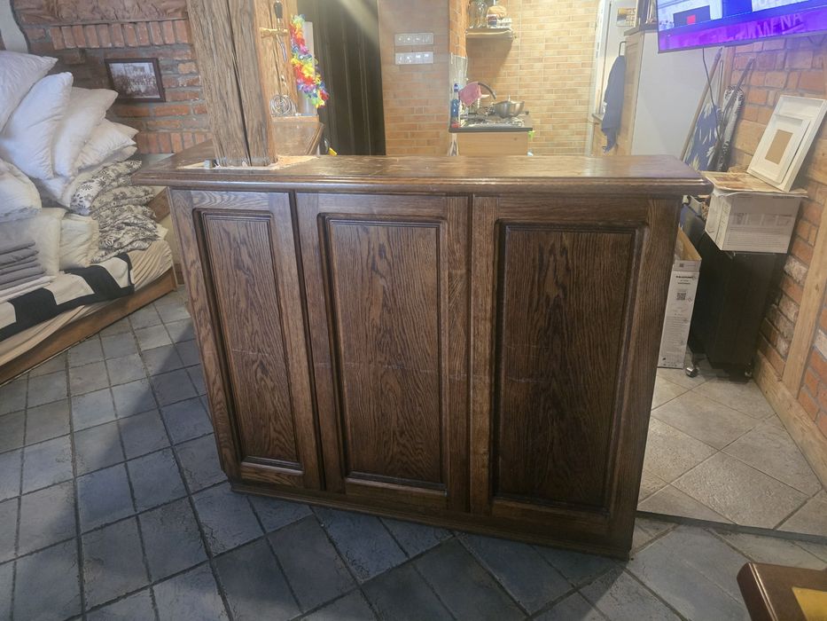 Bufet Bar Lada  lite drewno dąb