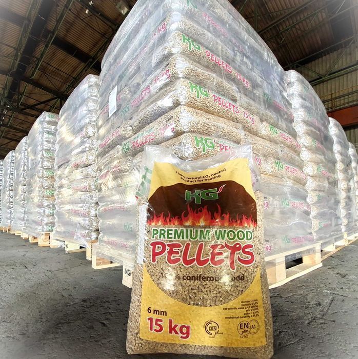 PROMOCJA ŚWIĄTECZNA! Obniżka cen. Pellet drzewny A1. Odbiór: Katowice