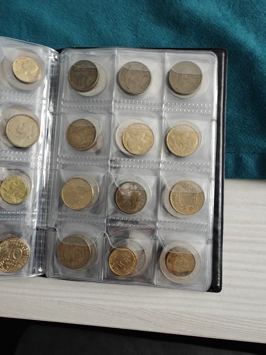 Klaser z monetami 120szt
