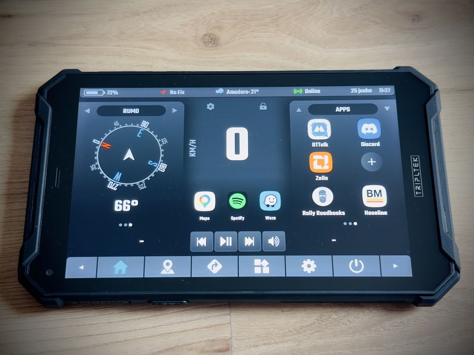 GPS DMD 2 Moto Tripltek 9 Pro Tablet