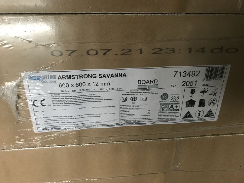 Plyta sufitowa Armstrong Savanna 600x600x12mm
