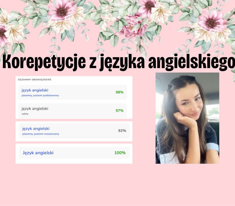 Korepetycje z języka angielskiego