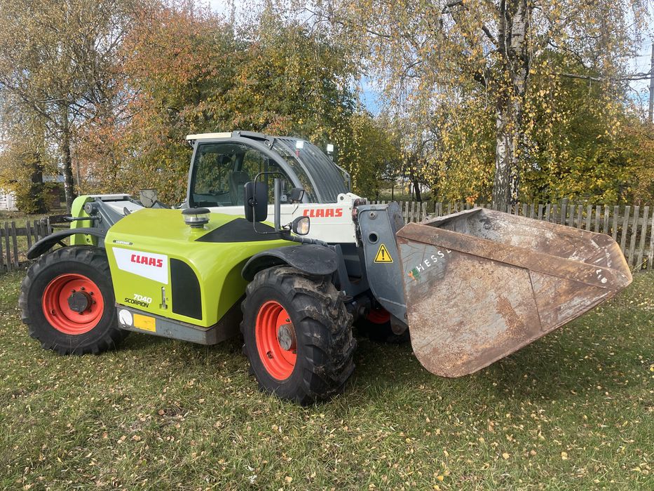 Claas Scorpion 7040, клас скорпіон, Kramer, manitou 735, Jcb