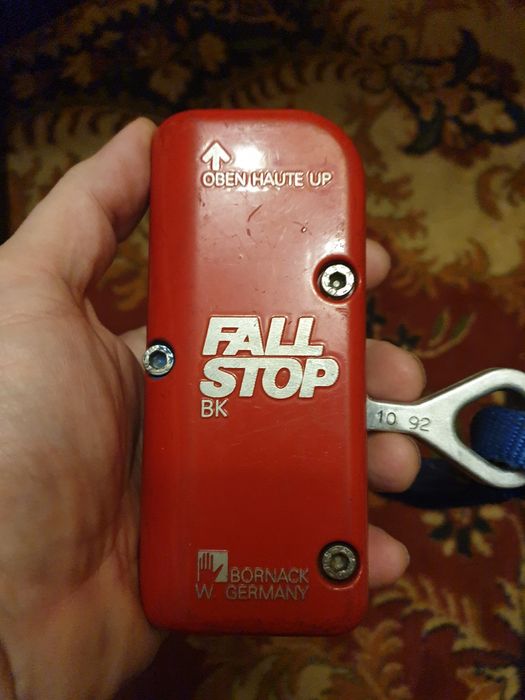 Fallstop Bornack.Zabezpieczenie do prac na wysokosci