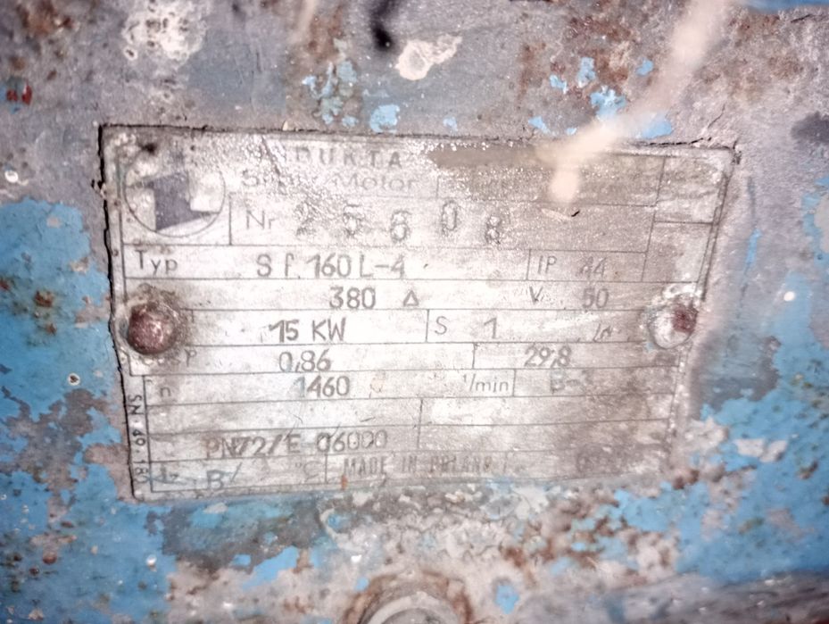 Sprzedam silnik 15KW