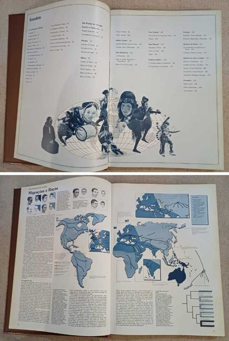 Livro - O Homem no Mundo (Atlas of Mankind), Editorial Verbo