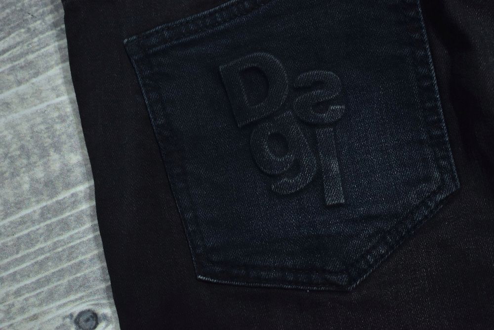 Desigual Męskie Spodnie Jeansowe Slim W32 L34