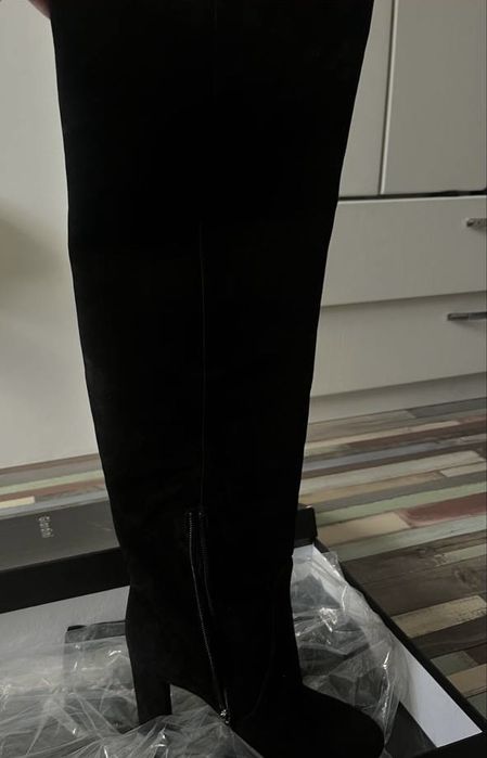 Ботфорти/ботинки жіночі Giardini ідеальний стан