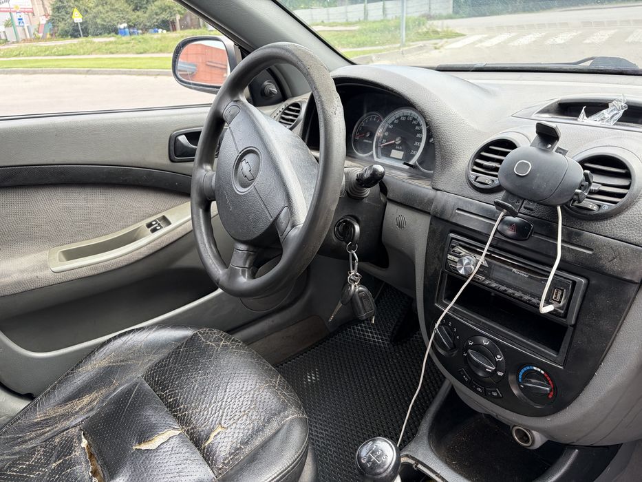 chevrolet lacetti 2007 год 1.6 газ бенз