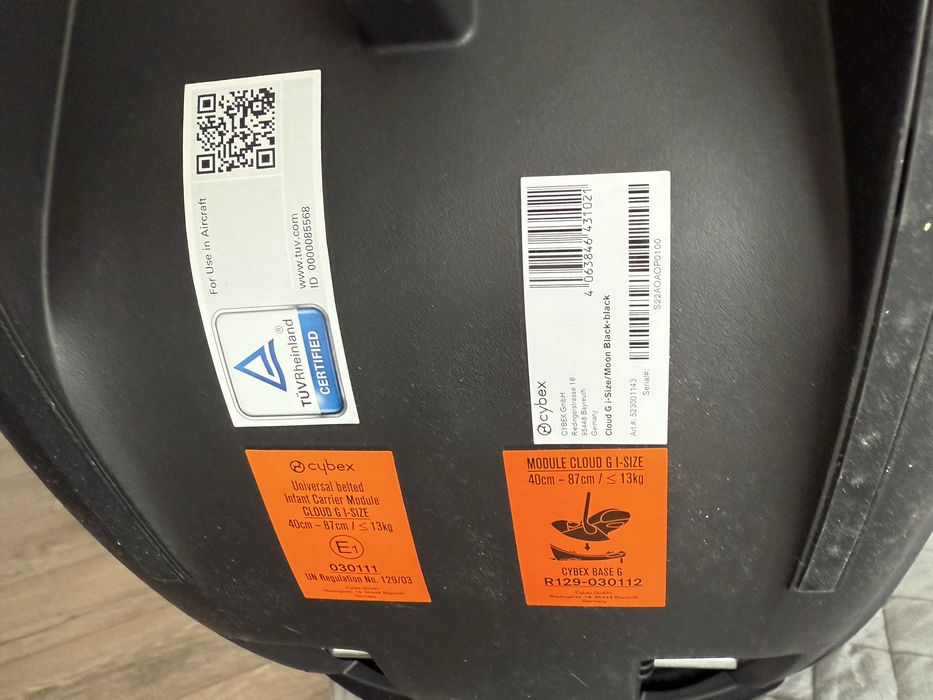 Автокрісло  cybex cloud G I-Size < 13kg