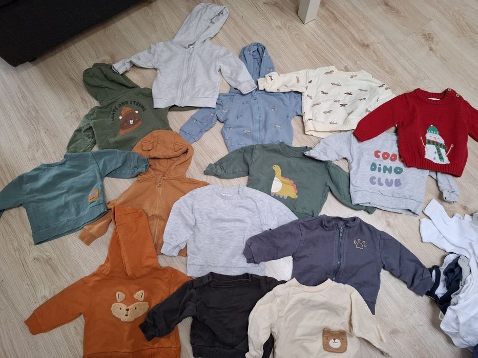 Rozmiar 68 mega Paka Ubrań,ciuchy w stanie idealnym,nowe