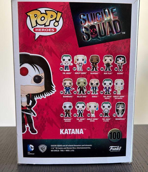 Funko Pop Heroes - Katana from Suicide Squad64297819261443121